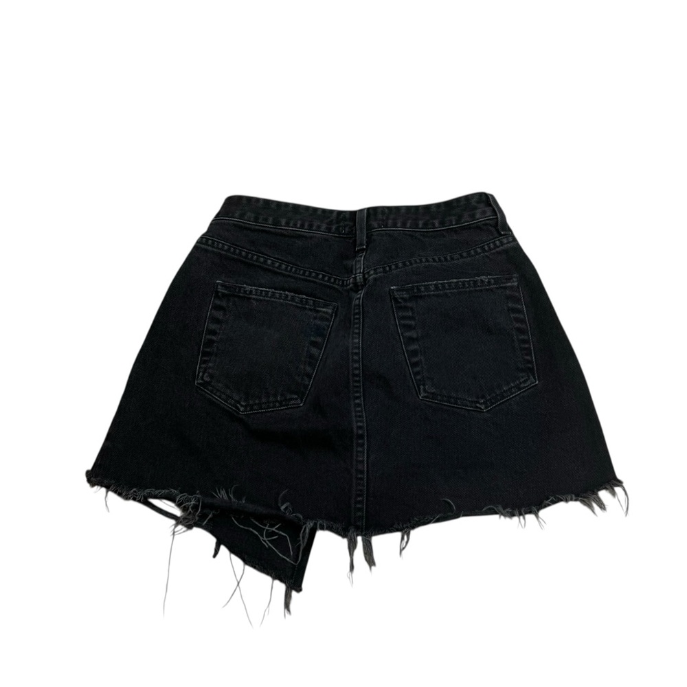 AGOLDE Criss Cross Skirt‎ Size 24 in Black - Picture 4 of 9